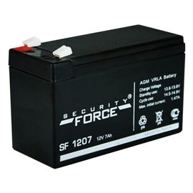  АКБ для ИБП Security Force SF 1207 (12V, 7Ah / 12В, 7Ач) 