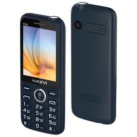  Мобильный телефон Maxvi K15n синий 