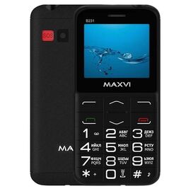  Мобильный телефон Maxvi B231 черный 