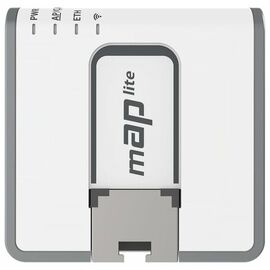  MikroTik RouterBOARD RBmAPL-2nD (mAP lite), Wi-Fi Точка доступа компактная, 2.4 GHz, 802.11b/g/n, 1xLAN, CPU QCA9533 650MHz, с магнитным креплением 