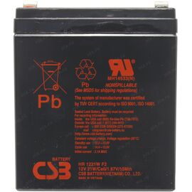  Батарея для ИБП CSB HR 1221W F2 12В 5Ач 