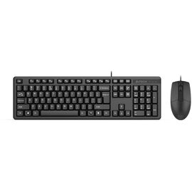  Клавиатура + мышь A4Tech KK-3330S (черный) 