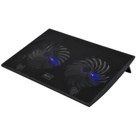  Подставка для ноутбука Digma D-NCP170-2H 17"390x270x25мм черный 