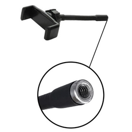  Гибкий держатель для телефона (внутренняя резьба) mini UFH-04 12см (Black) 