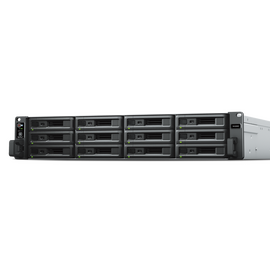  NAS Synology Rack 2U Unified DualCont Array (QC2,4GhzCPU/8Gbupto64/2x1GbE+1x10GbERJ45(+1xExpSlot) per contr)NoHDD(upto12 2,5"/3,5"SASupto36with 2xRXD1 
